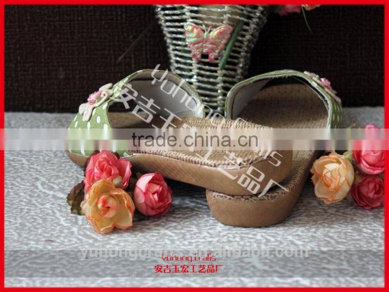 Open toe hotel slippers for promotion