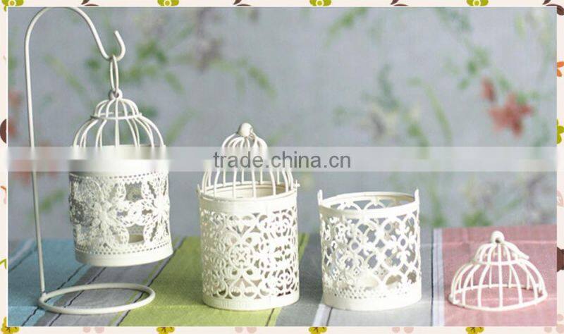 European Iron Candlestick Decorative Lantern Ornaments Creative Boutique