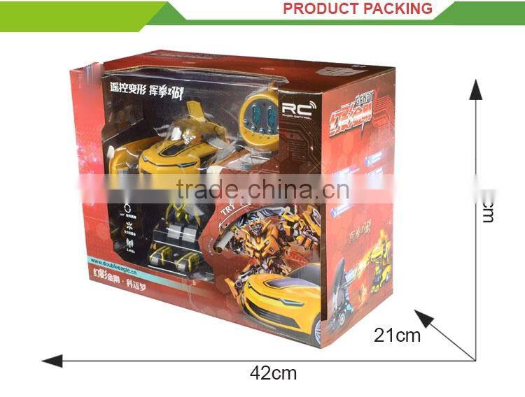 New design 2.4G transform control wireless remote toy car