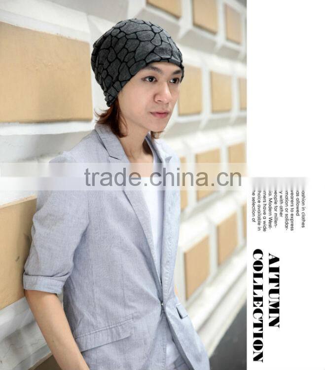 Fashion printing knitted hat