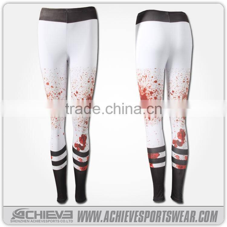 Womens gym custom sublimation leggings wholelsale women legging tights