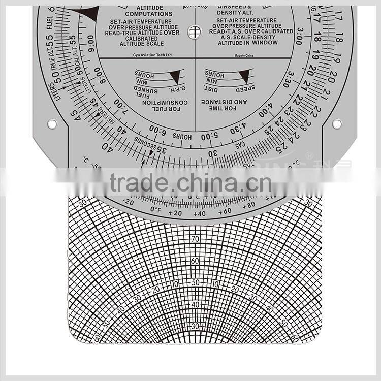 CYA brand plastic flight computer for pilot training #E6B