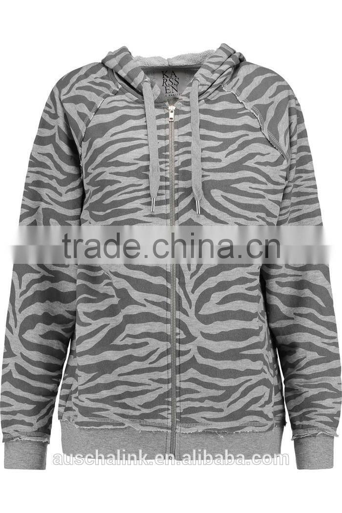 new arrival wholesale unisex full print jersey hooded sweatshirt