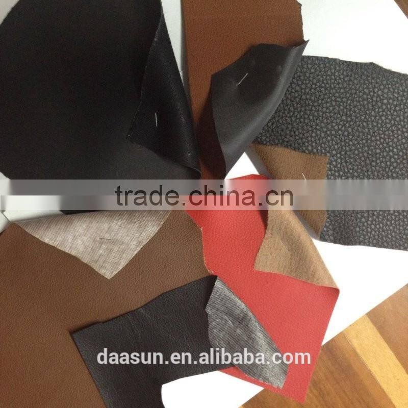 PVC Artificial Leather Stock Lot for Bag Sofa Furniture and Car Seat