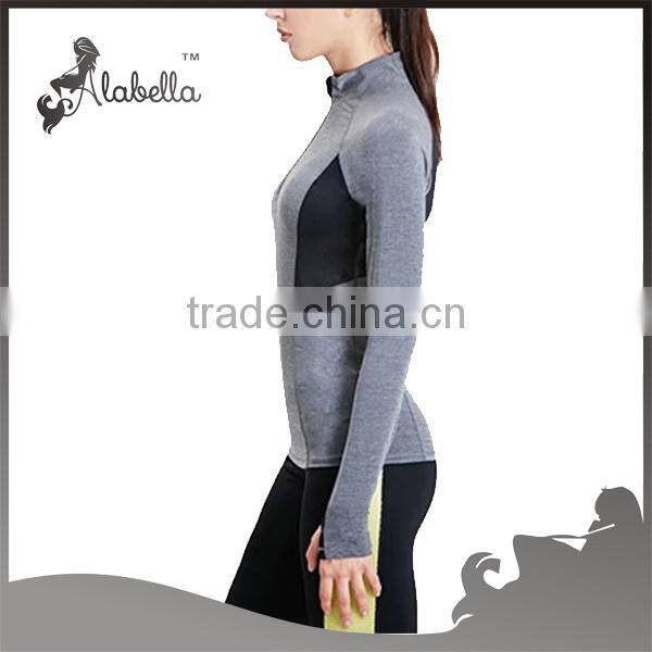 Hoodie Mesh paneled cardio pullover