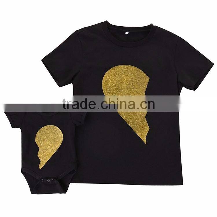 (New Arrival) Summer Baby Romper Cotton Divided Heart Pattern Baby Garment Onesie