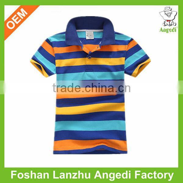 Stylish double mercerized cotton polo shirt