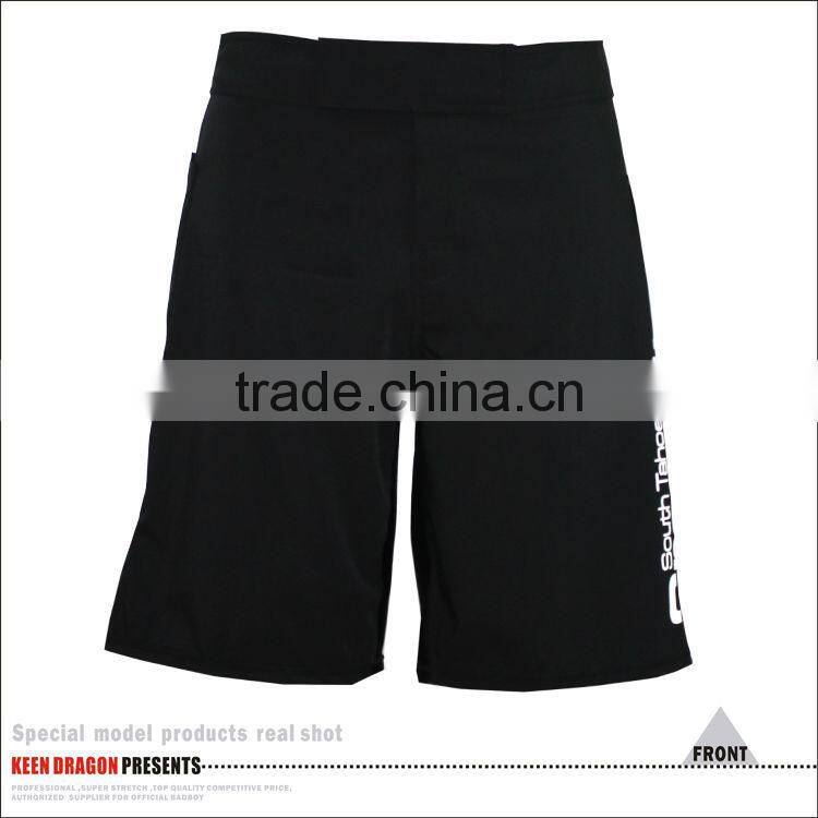 men's four way stretch custom made mma shorts