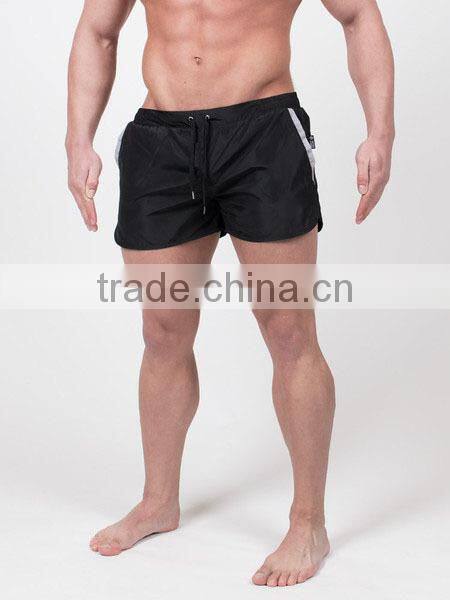 custom mens short length swim/beach shorts