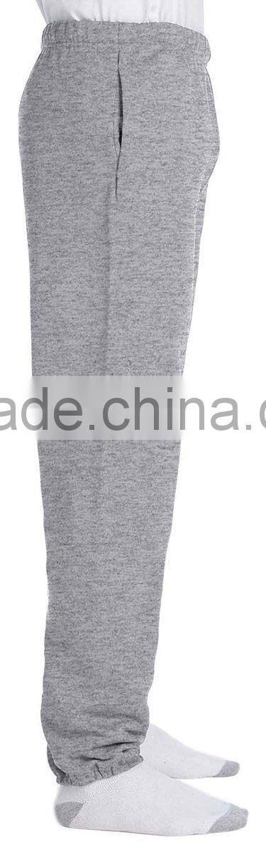 Soft and Breathable 95 Cotton 5 Spandex Custom Wholesale Blank Sports Clothing Trousers Pants