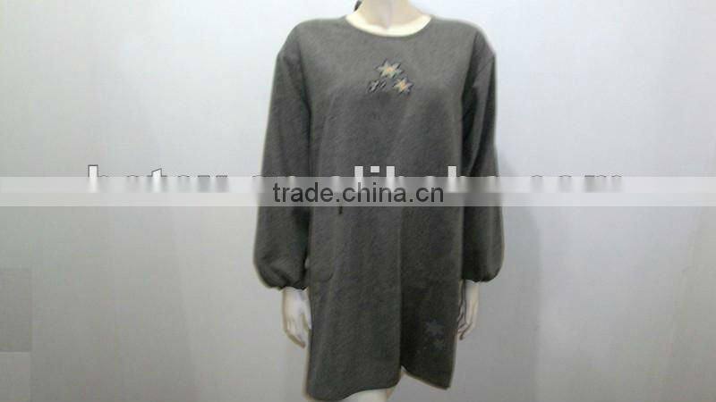 woman's cotton funny long waist pattern for aprons