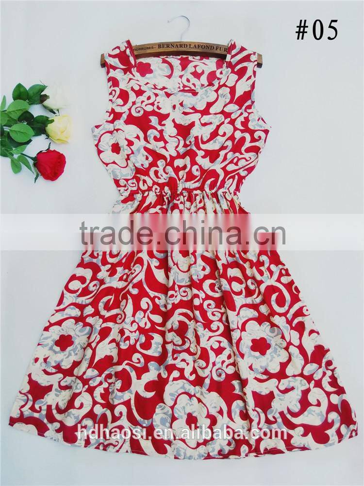 china factory wholesale price washable custom bohemian printed chiffon dress women printed fabric for dress