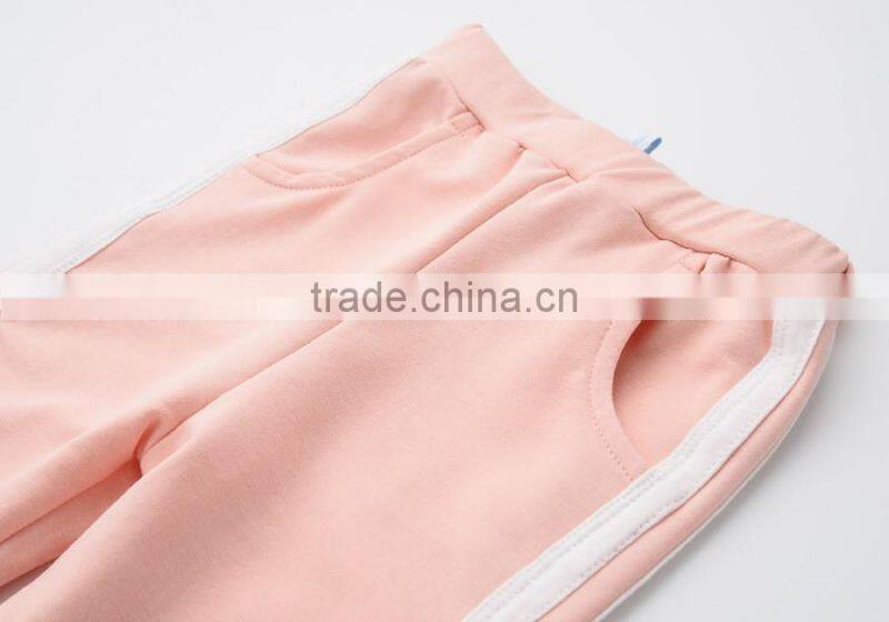 custom high quality cheap children girls sports tracksuit sportswear