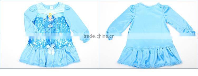 2015 fashion 100 polyester satin pajama sleepwear