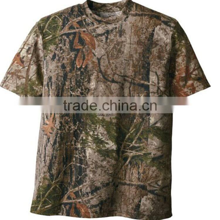 Hot sale military t shirts/camouflage t shirt,cheap wholesale camo t shirts