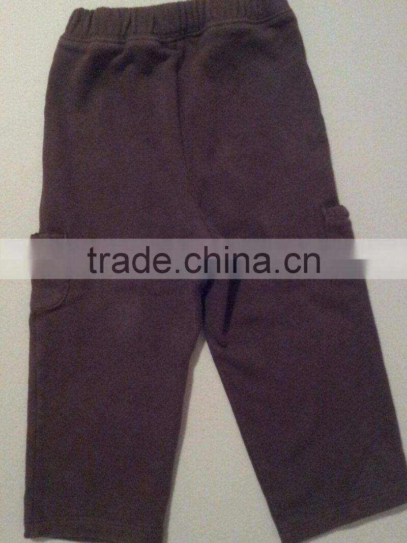 Girls Baby Toddler Flowered Shirt and Brown Pants Manufactuer