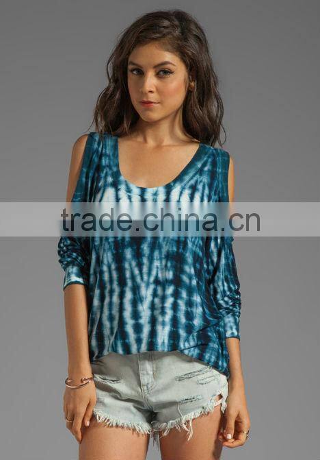 open shoulder sweater