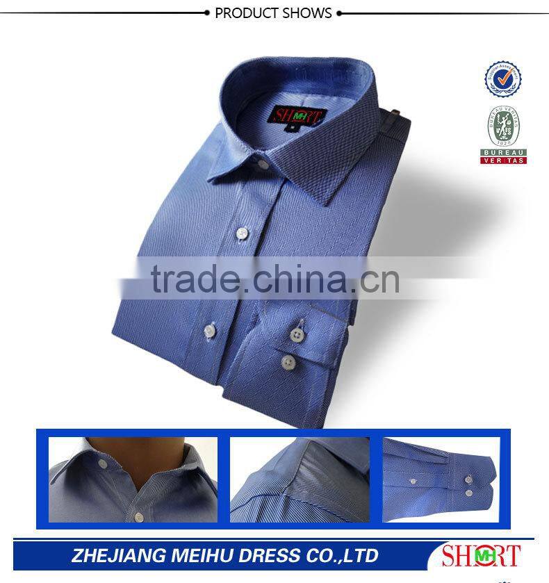 2017 Men's casual striped roll collar shirts wholesale good quitly