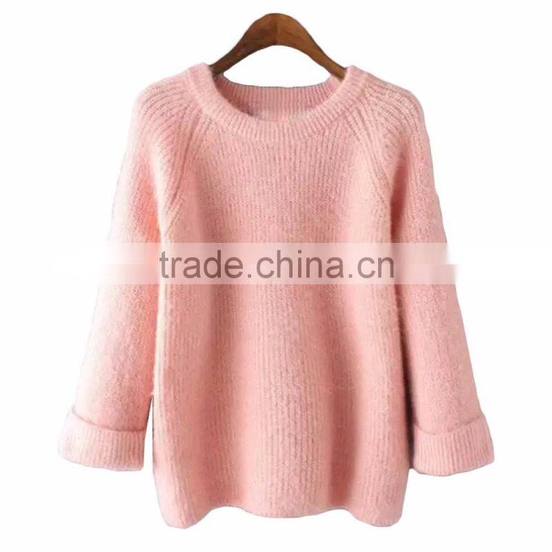 New Hot Woolen Sweater Designs For Ladies Knitted Pullover