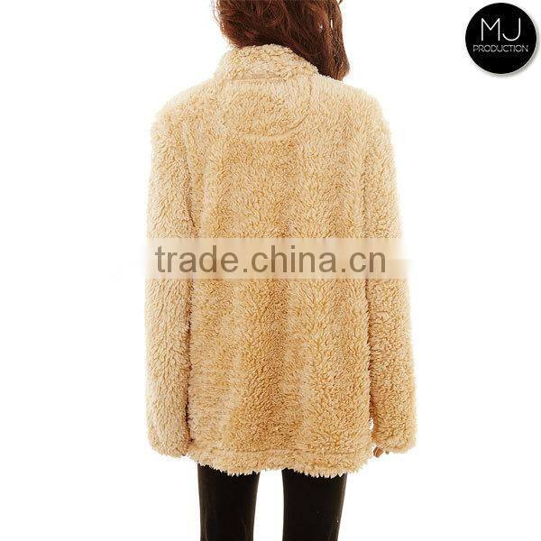 Wholesale Stylish Monogrammed Cozy Sherpa Pullover