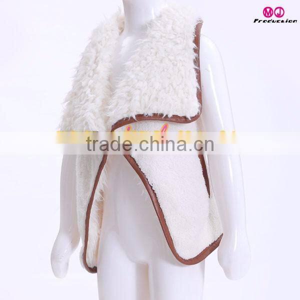 Wholesale sherpa baby fur vest