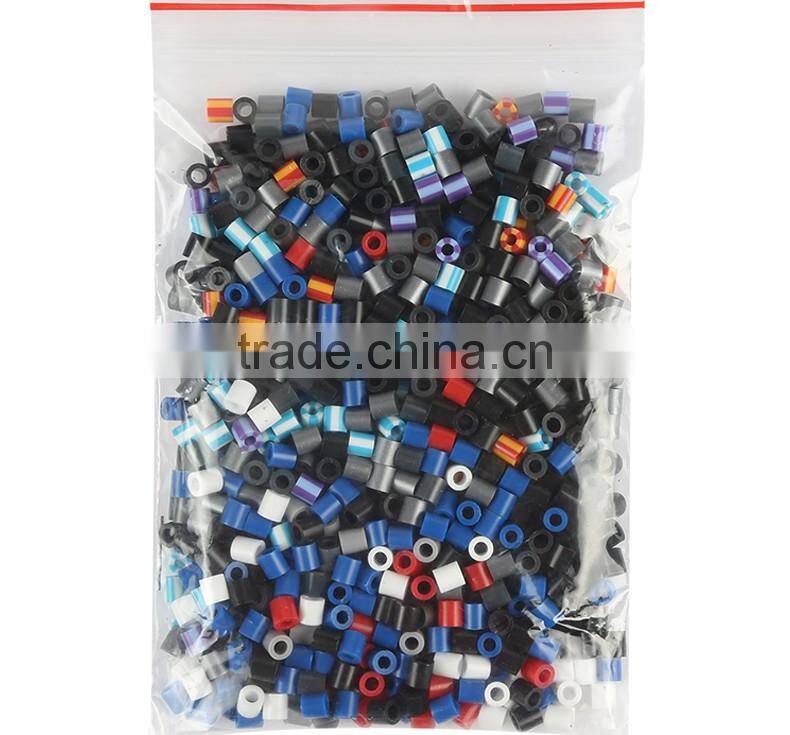 Diyfashion 5mm hama perler beads set with puzzle iron paper and twezzer perler beads toys for kids 18016
