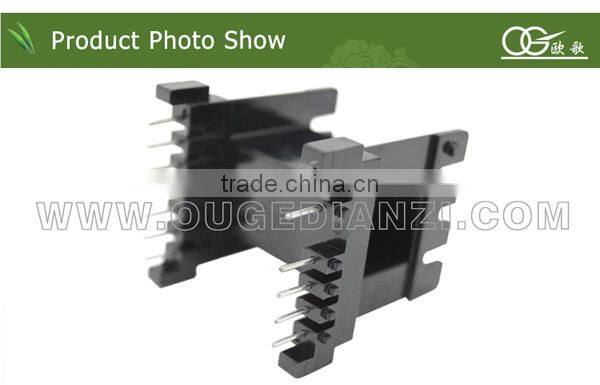 220v 12v current transformer bobbin EE55 horizontal pin6:6