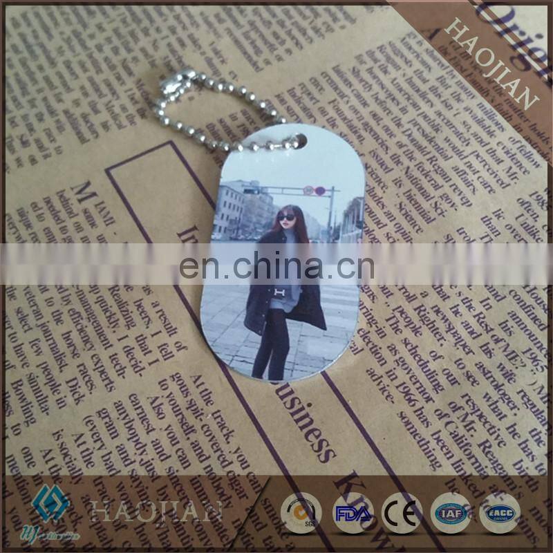 cheap price customer printing aluminum Christmas ornaments