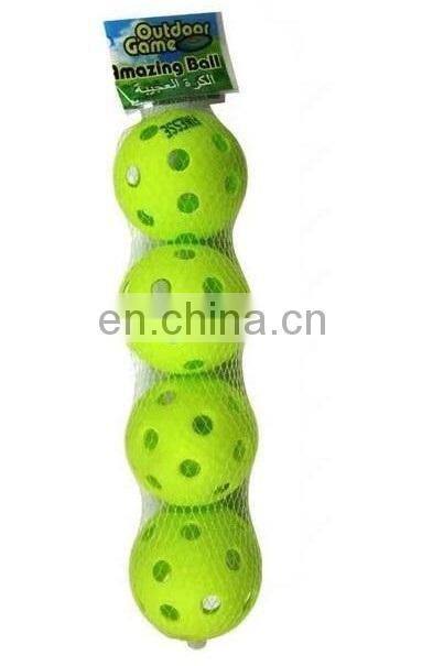 Plastic Hole Ball Indoor Dura Cricket Pickleball Baseball