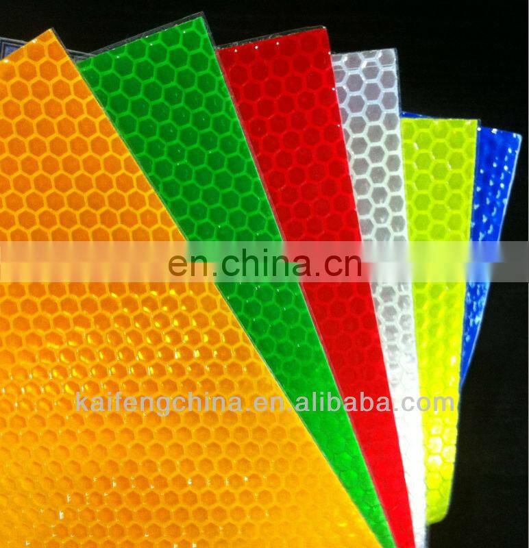 Self-Adhesive High Viz KF Bike Reflective Safety Sticker For Carriages