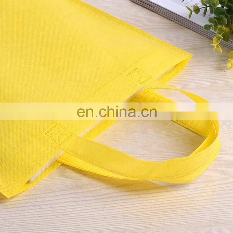 Colorful factory supply fabric shopping bag custom logo printing accepted