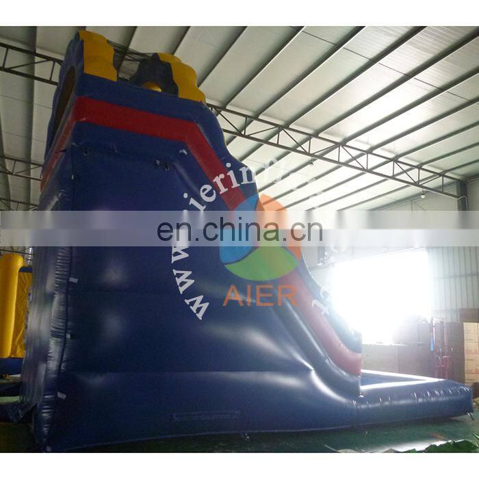 Colorful inflatable slide for sales,inflatable stair slide toys,bouncy castle with slide