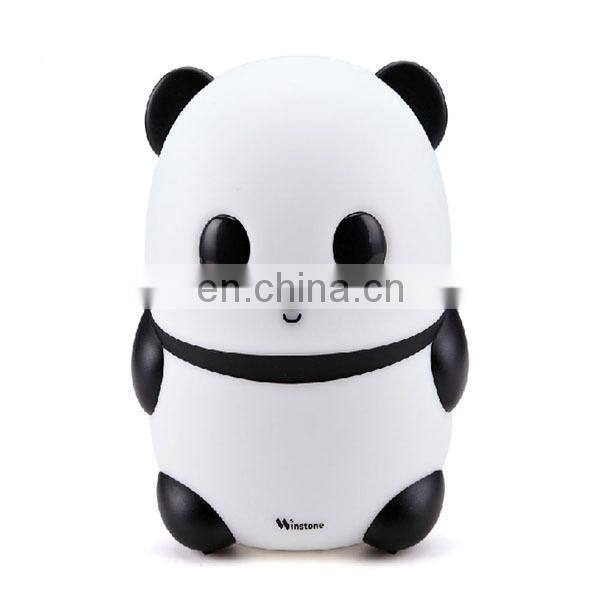 Glovion panda shape led lamp cute bedroom lamp wireless table lamps