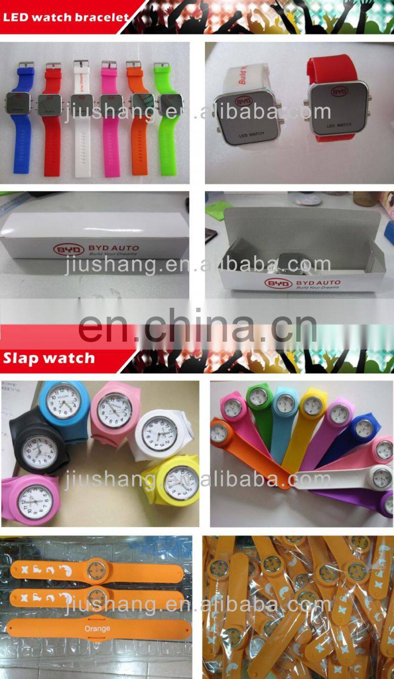 cheap PVC slap bracelet,Reflective slap bracelet,PVC slap bracelet