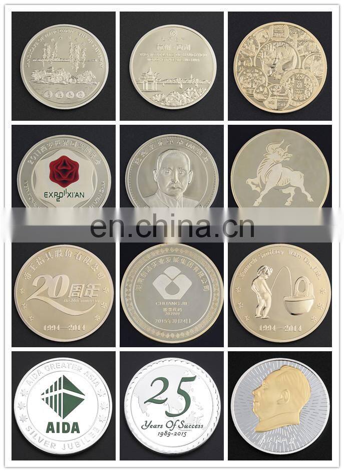 beautiful design Russian color filled coin with map on