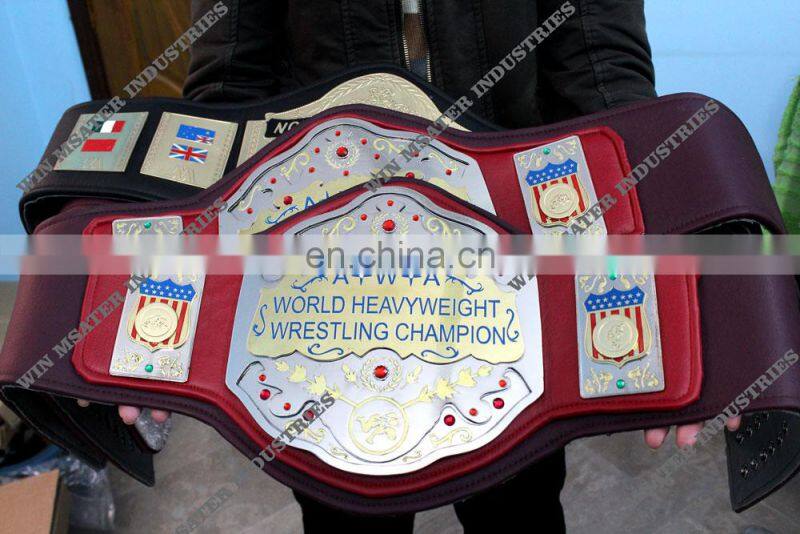 wrestling belts