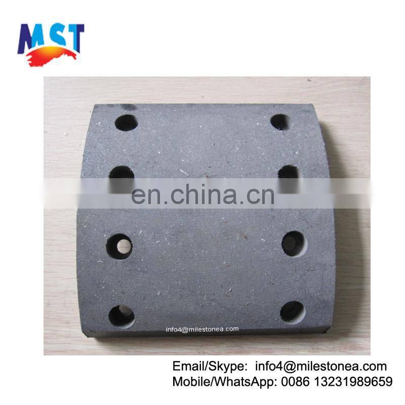 Manufacturer non-asbestos brake lining WVA19246 WVA 19246