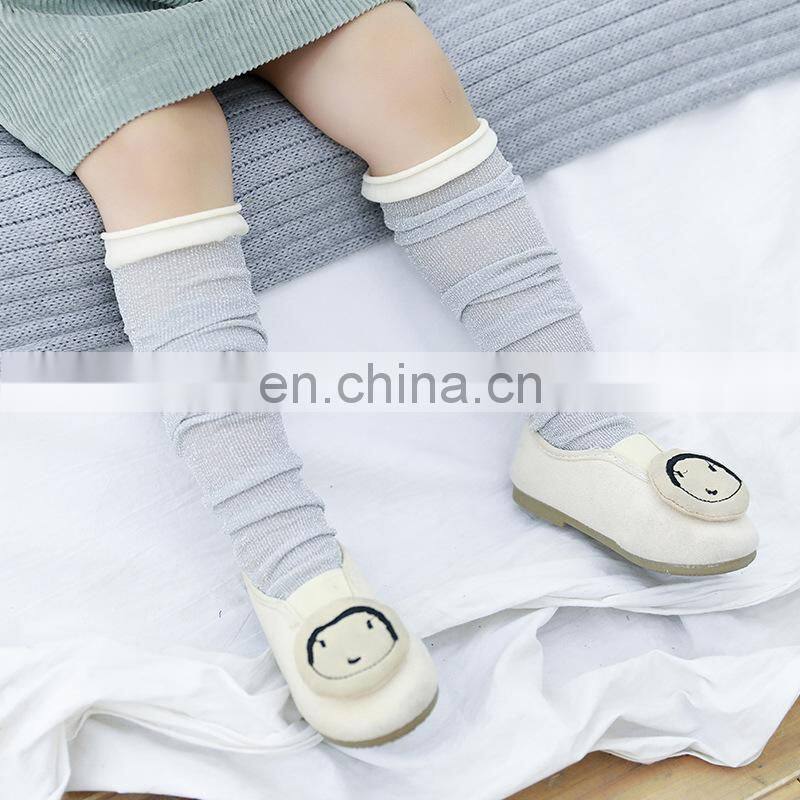 Girl Candy Color Socks Sweet Girl Spring Summer Knee Socks 7Colors