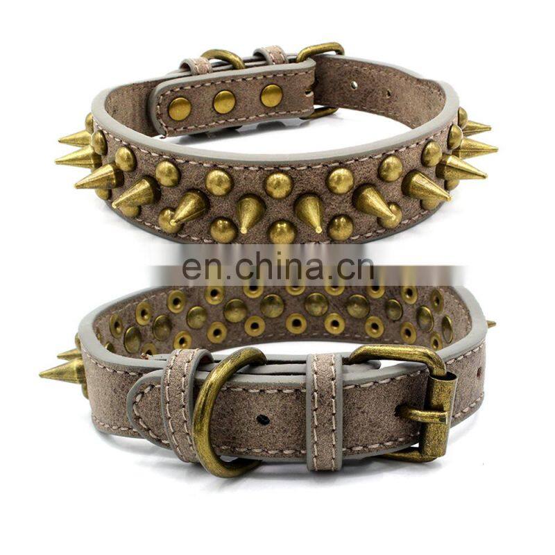 Wholesale Manufacturer Custom Luxury Dog Spike Collar