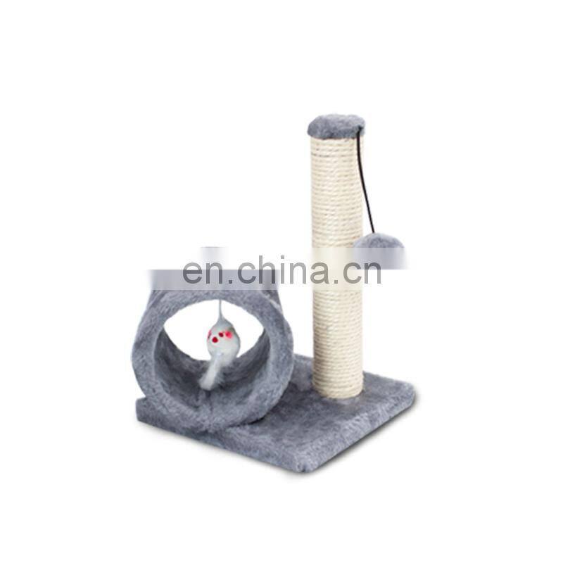 Wooden Sisal Oem Manufacturer Wholesale New Design Wooden Cat Scratching Post