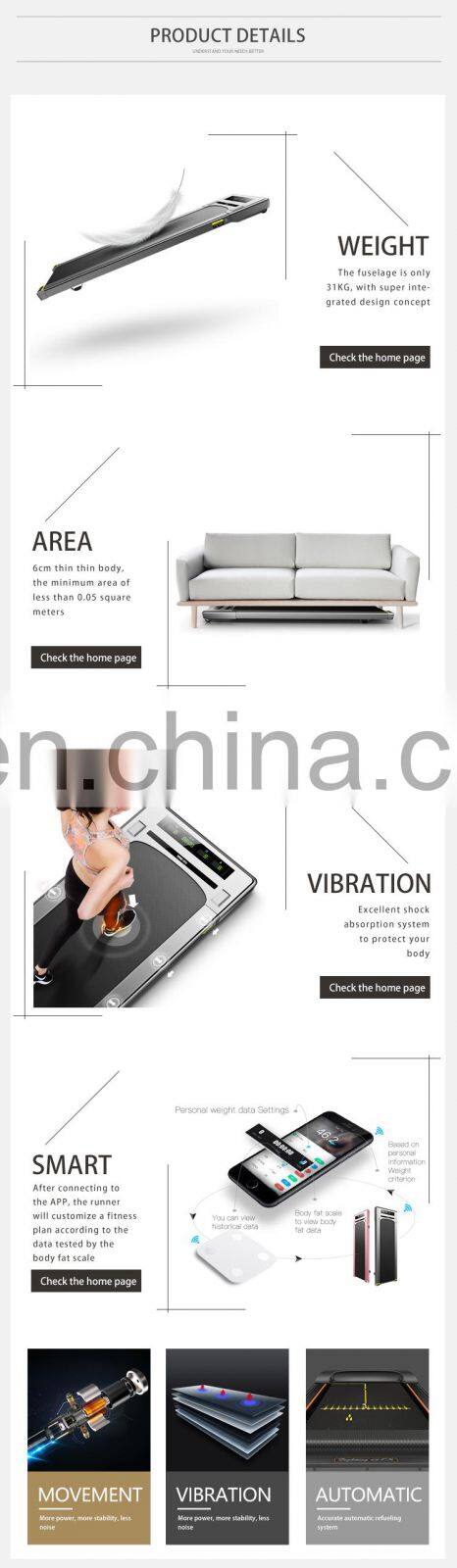 YPOO new design Best price fitness running walking machine a mini treadmill gym exercise equipment foldable home treadmill