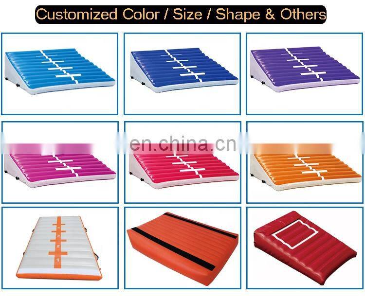 Price DWF Prix Folding Cheap Inflatable Tumbling Usato Air Block Air Track Set Gym Gymnastics Tumble Ramp for Gymnast