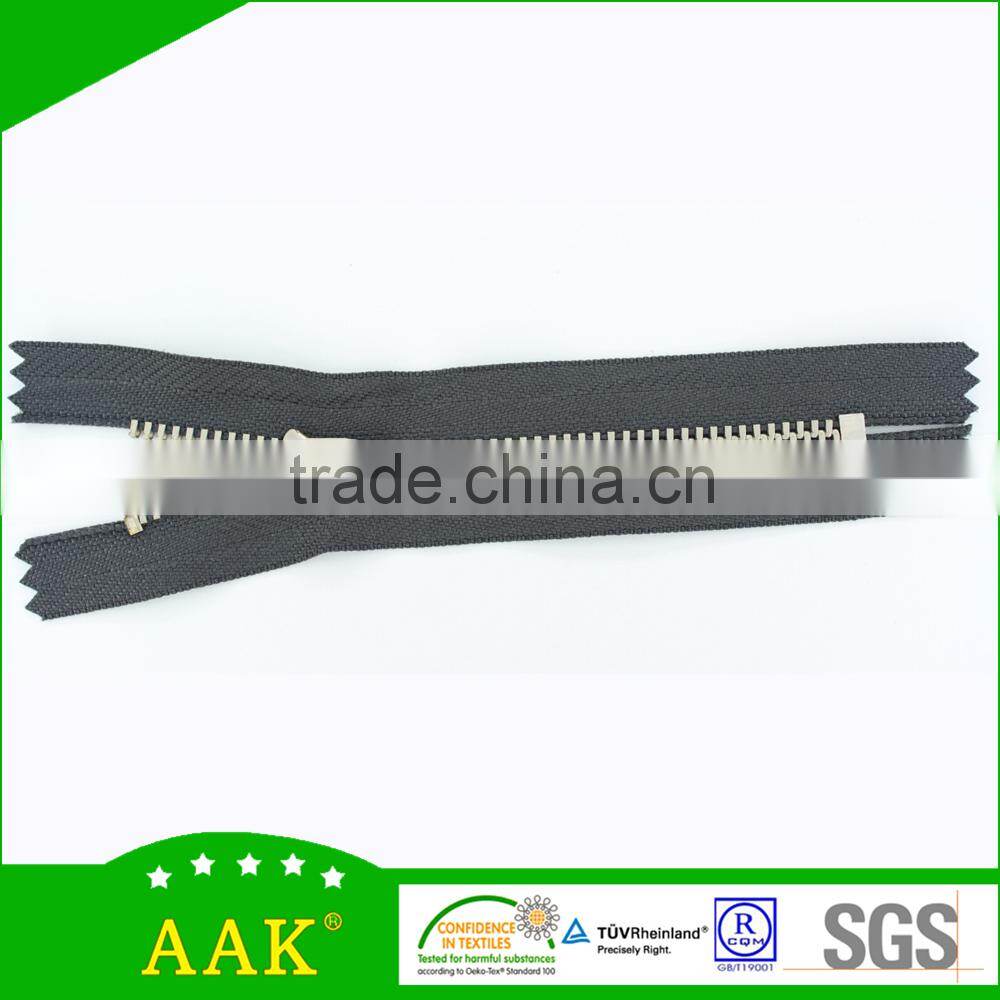 4yg zipper of Cupronickel y teeth close end with 4YG slider