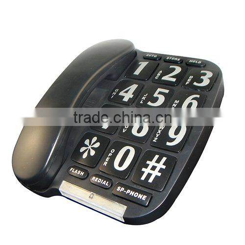 Amplified speaker phone big button phone telephone