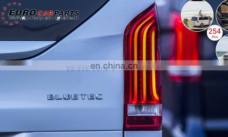 W447 tail lamp for V-class W447 all year V220 V250 V260 Vito upgrade to vertical bar w447 tail light