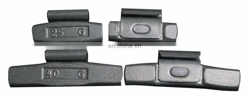 Cast Iron FE clip on Counter Wheel Balance Weight for Alloy Rim
