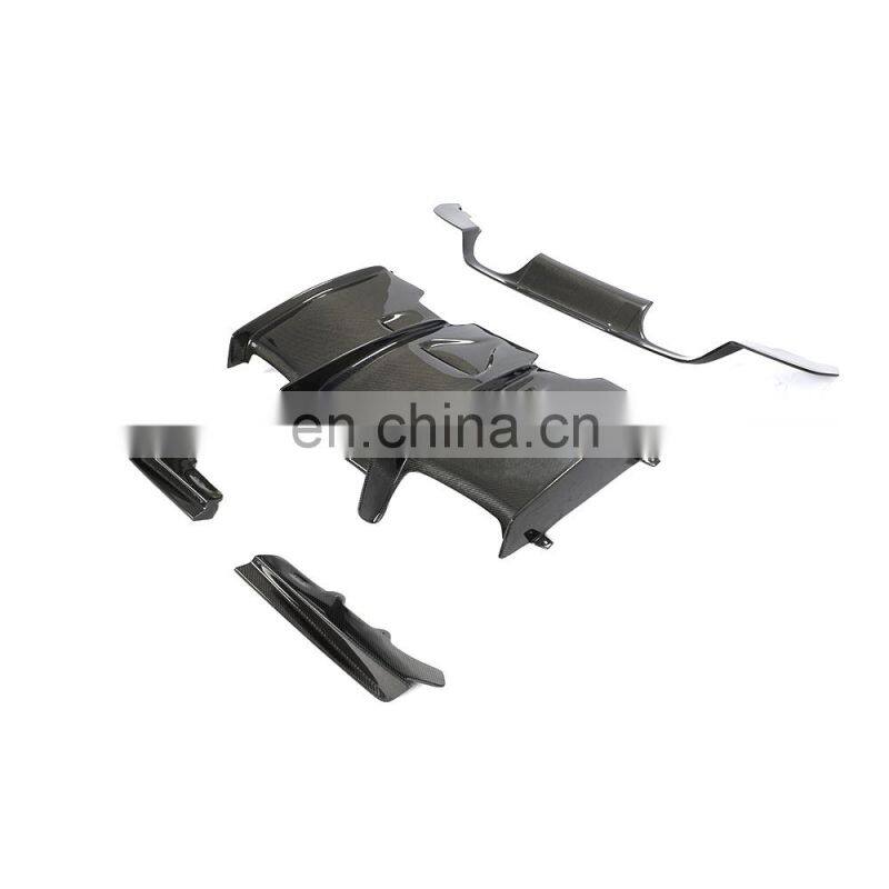 F8x M3 M4 Carbon Fiber Diffuser for BMW F80 M3 Base Sedan 4-Door F82 M4 GTS Coupe 2-Door 2015-2019