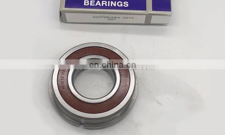 6308 DDUNR Single Row Deep Groove Ball Bearing 6308DDUNR
