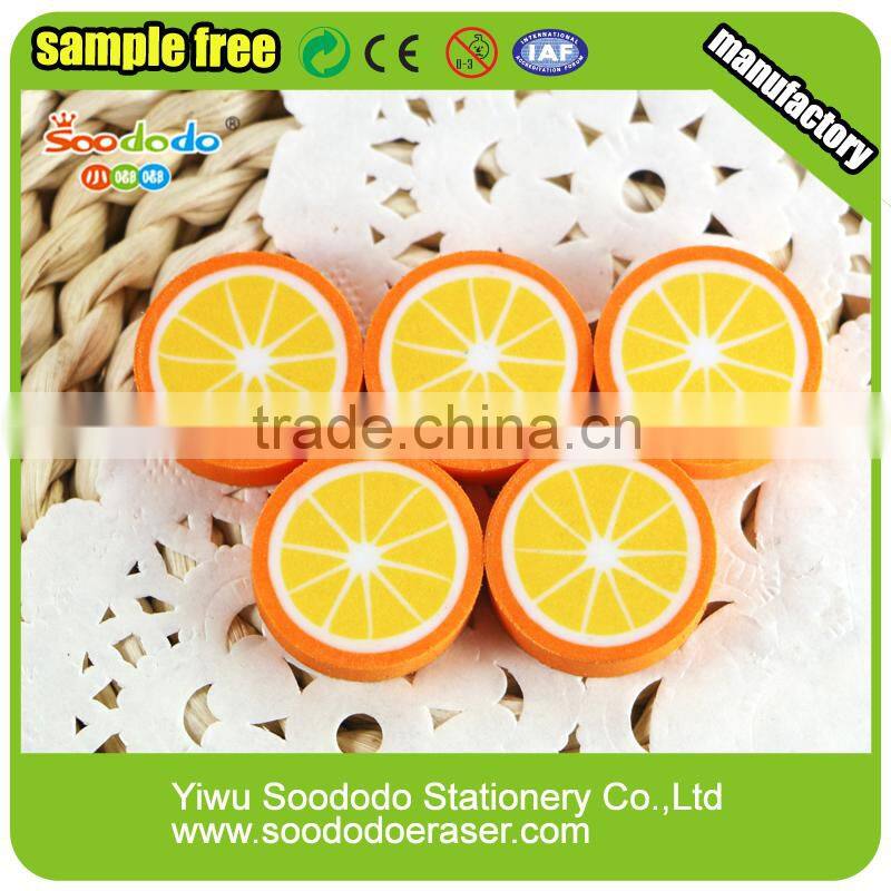 strawberry creative extruded stationery eraser gift