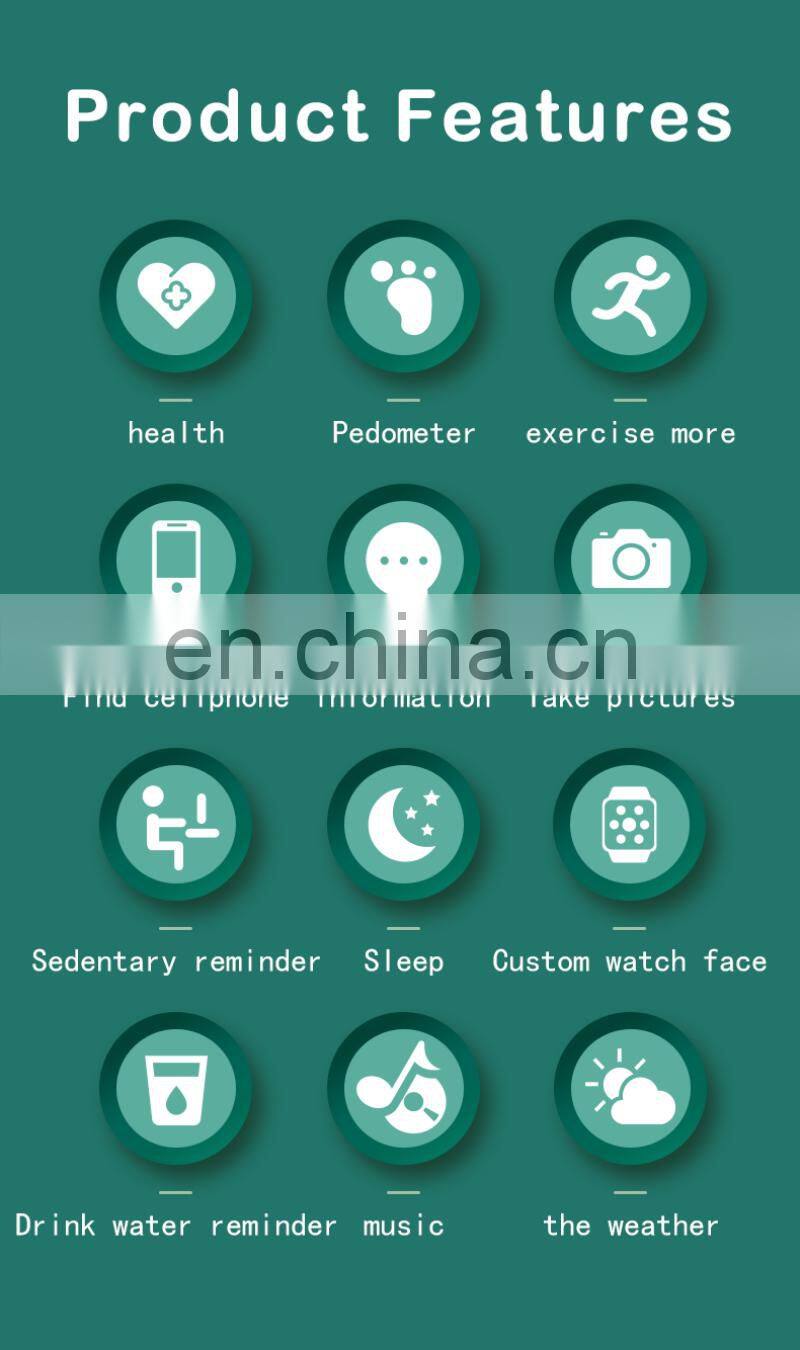 Smart Watch FD68S New Arrival Men Water Resistant Silicone Answer Call ip68 waterproof smart watch blood pressure watch